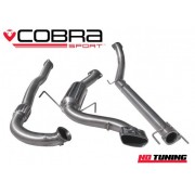 Vauxhall Astra H VXR Cobra Turbo Back Decat Non Resonated