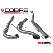 Vauxhall Astra H VXR Cobra Turbo Back Sports Cat Resonated