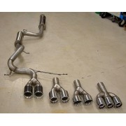 Ford Focus ST250 EcoBoost Mongoose Cat Back Exhaust